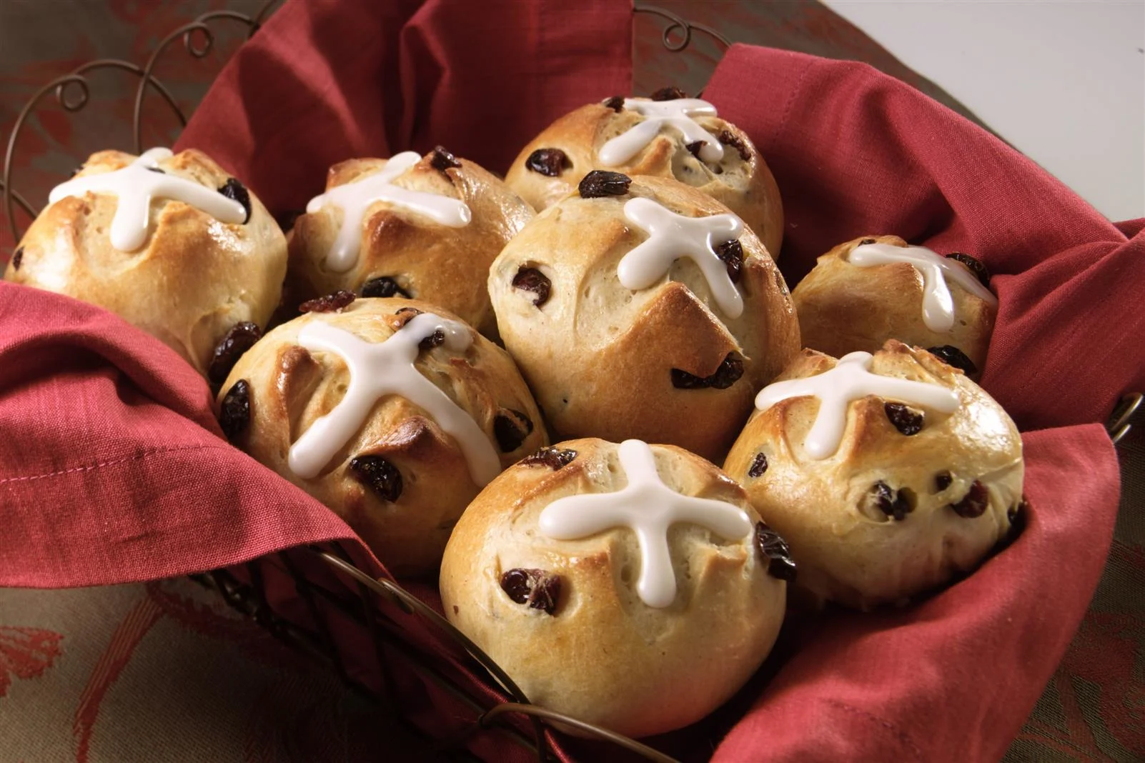 Craisins Dried Cranberries Hot Cross Buns