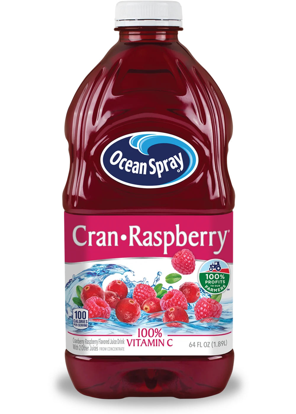 Cran•Raspberry® Cranberry Raspberry Juice Drink 64oz